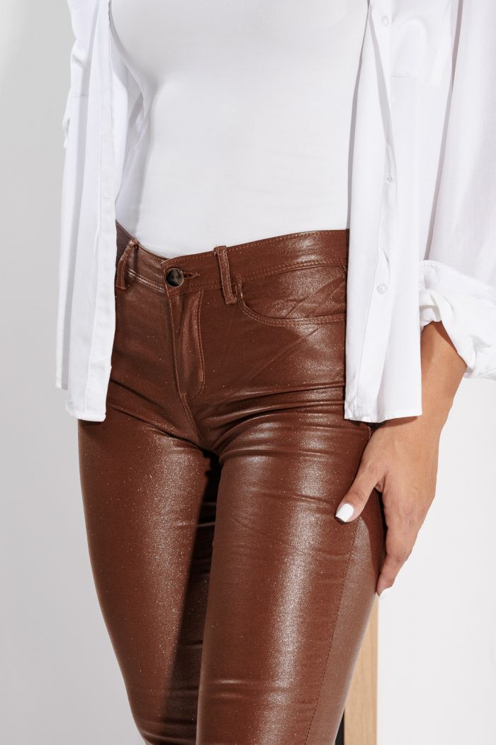 Pantaloni Cerati Vatuiti Dama Fatima Maro #A664