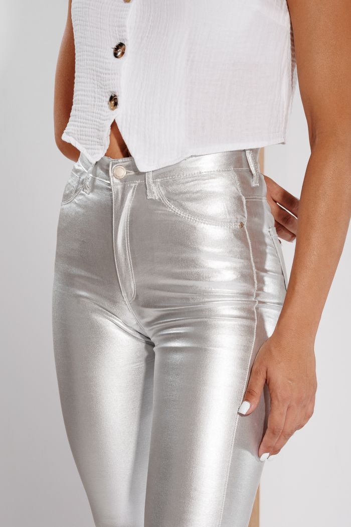 Pantaloni Cerati Dama Nora2 Gri #A107