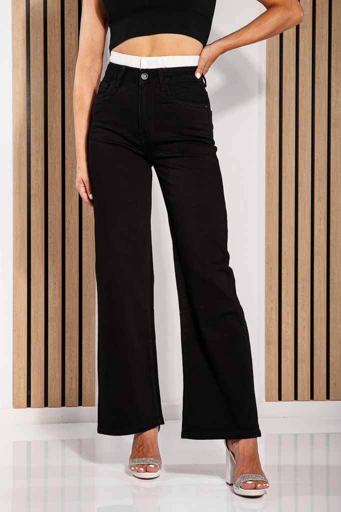 Blugi Wide Leg Fit Dama Edith Negri #A1224