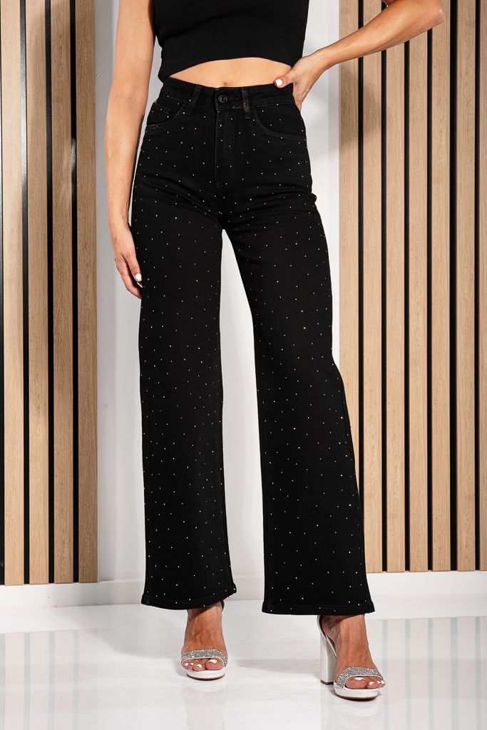 Blugi Wide Leg Fit Dama Alfreda Negri #A1214