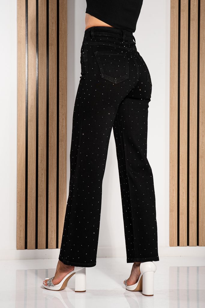 Blugi Wide Leg Fit Dama Alfreda Negri #A1214