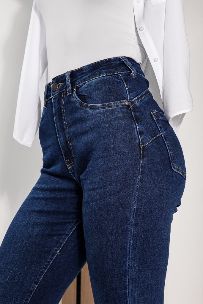 Blugi MomFit Dama Jaya Albastri #A1230
