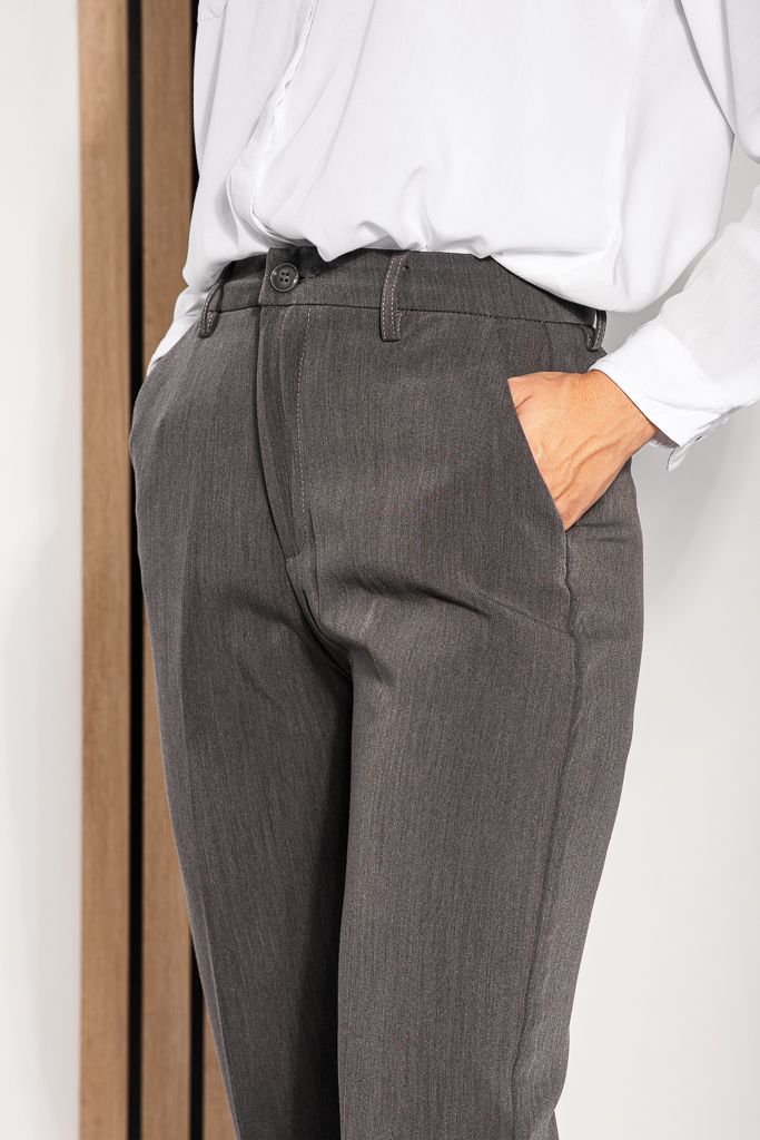 Pantaloni Casual Dama Allegra Gri #A1203