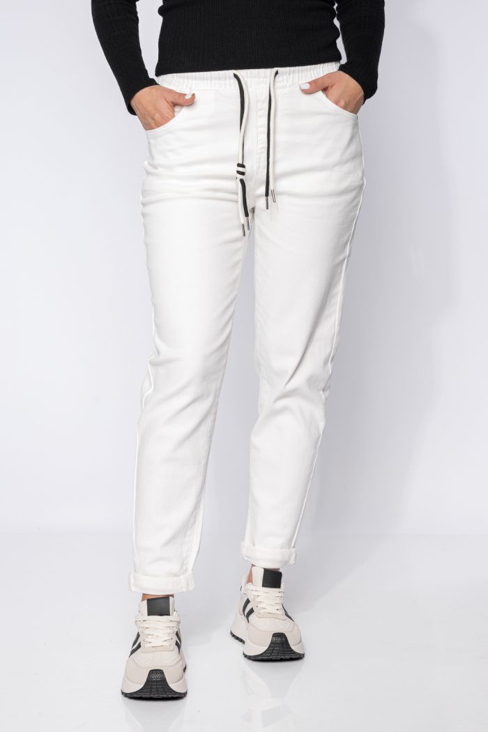 Blugi MomFit Dama Zoe Crem #A610