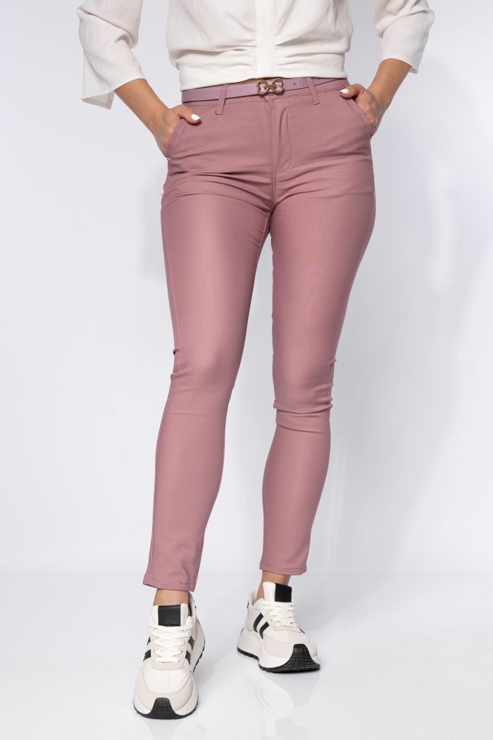 Pantaloni Casual Dama Amelia2 Mov #A677