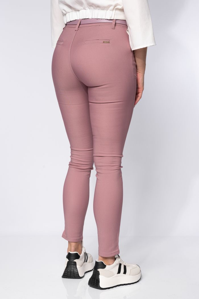 Pantaloni Casual Dama Amelia2 Mov #A677