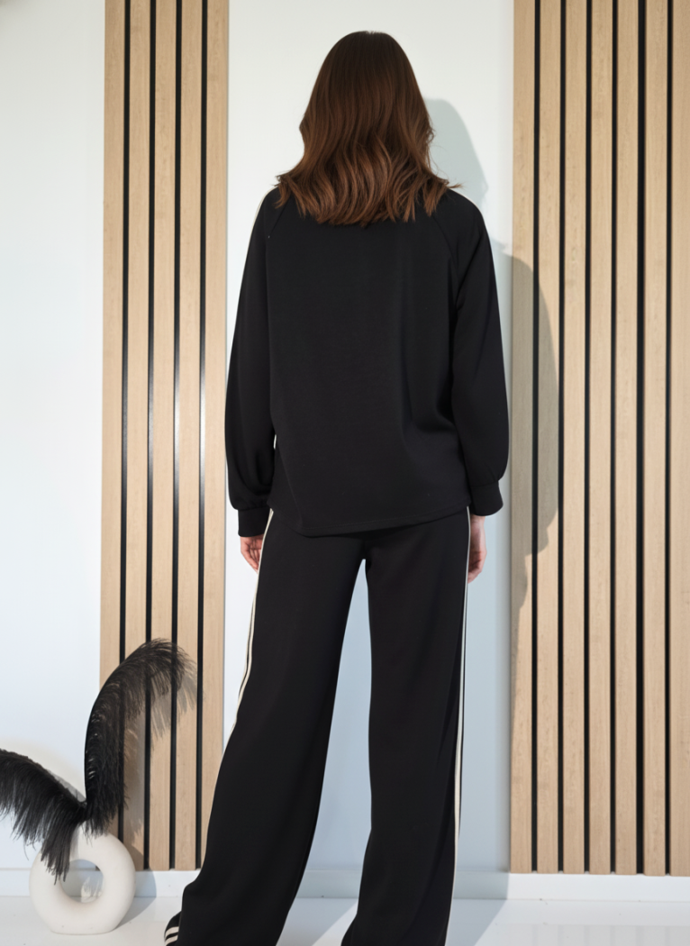 Compleu Dama Sport negru Ziara #A1270