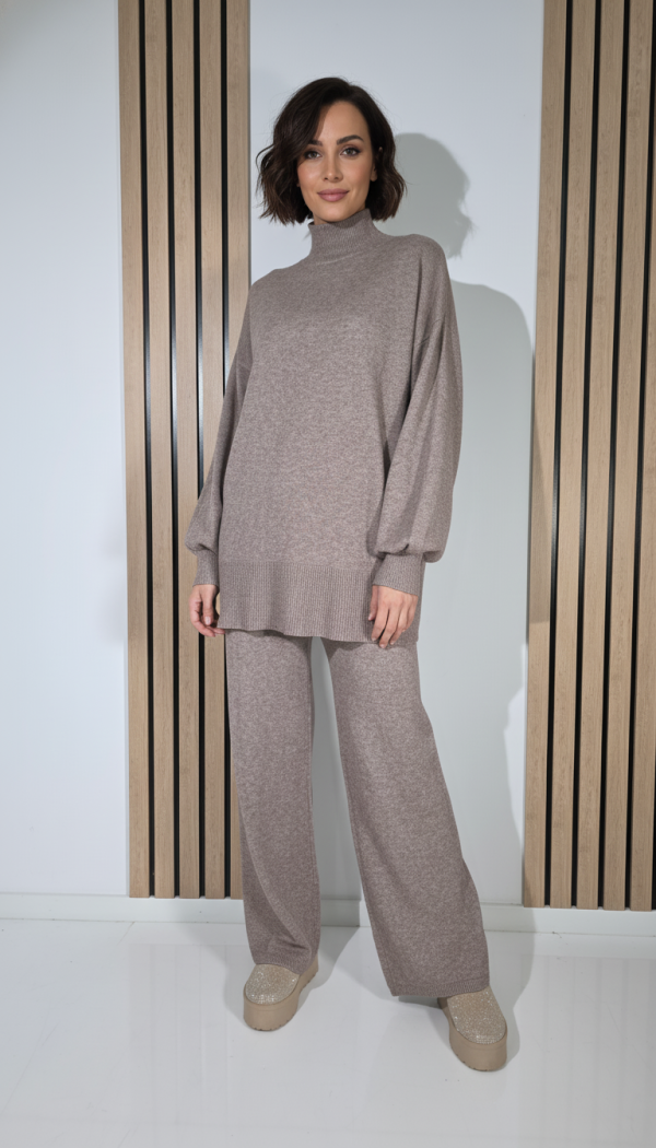  Compleu Dama maro Elvira 2 piese tricot #A1287