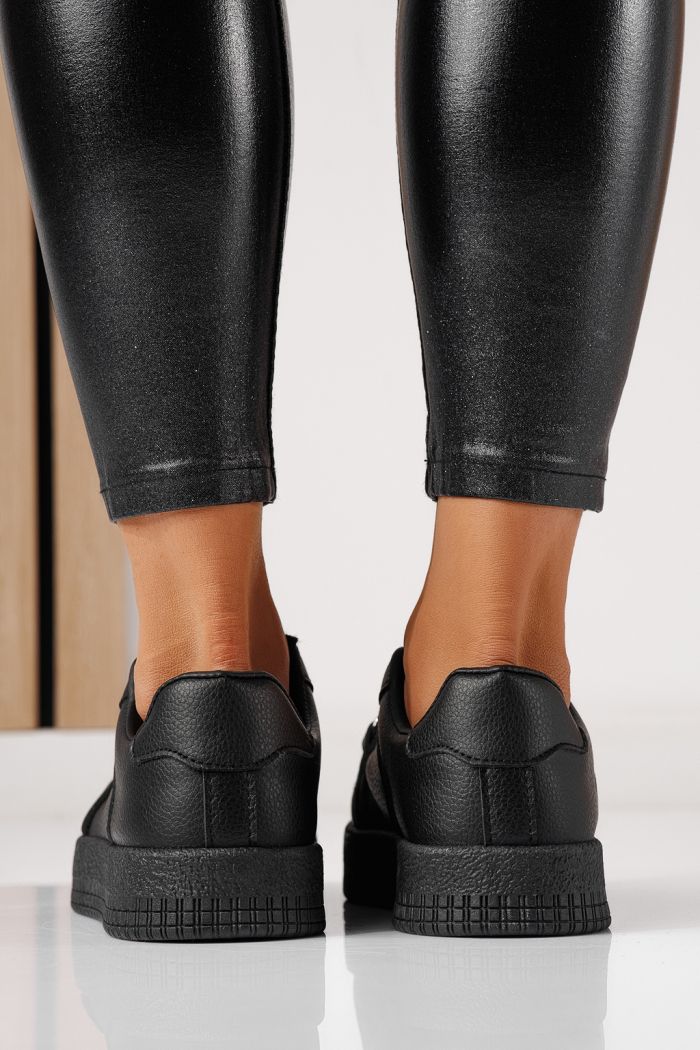 Adidasi dama negri din piele ecologica Olivia #24169