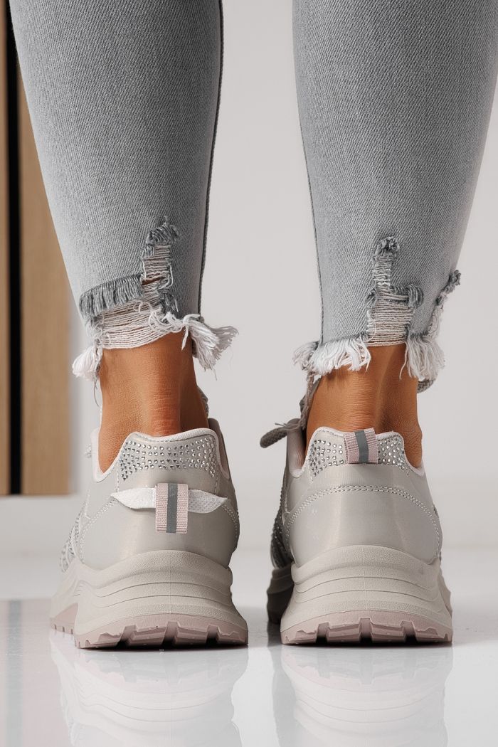 Adidasi dama khaki din piele ecologica Carolina #24058