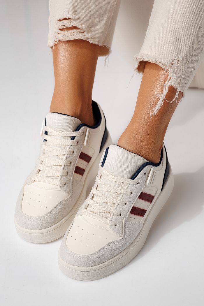 Adidasi dama albastri din piele ecologica Iris #24191