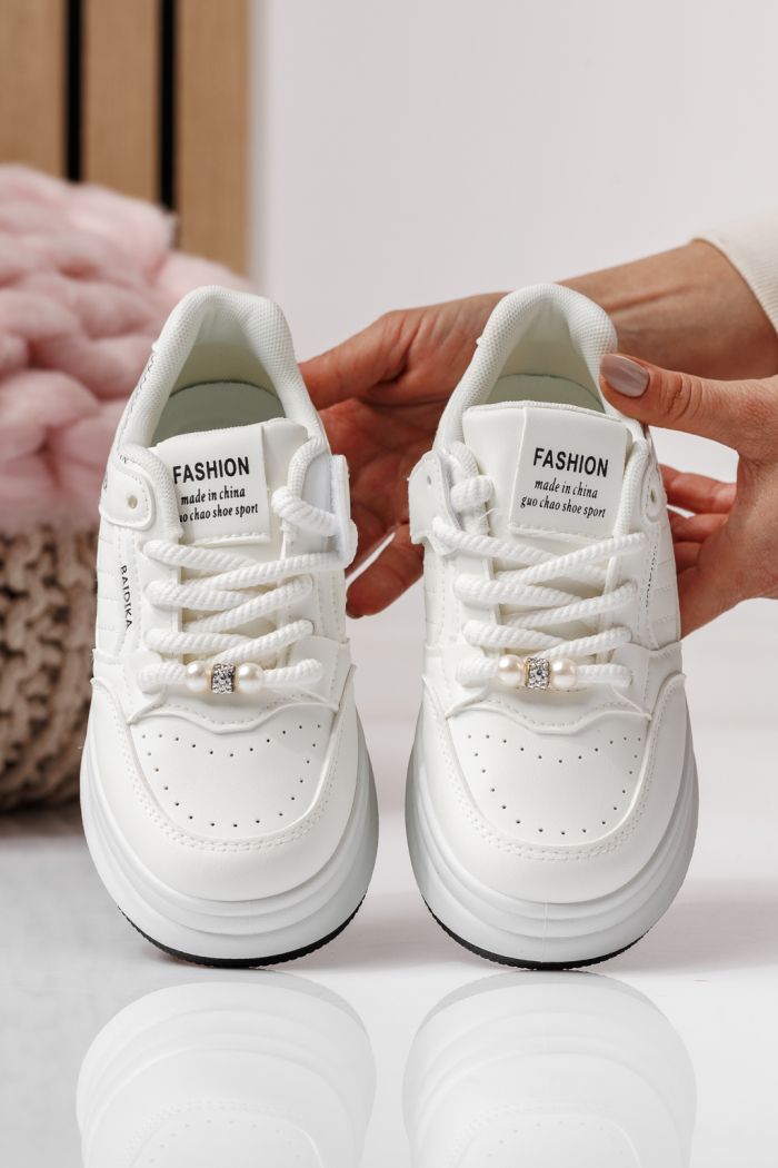 Adidasi copii negri din piele ecologica Asena #24025