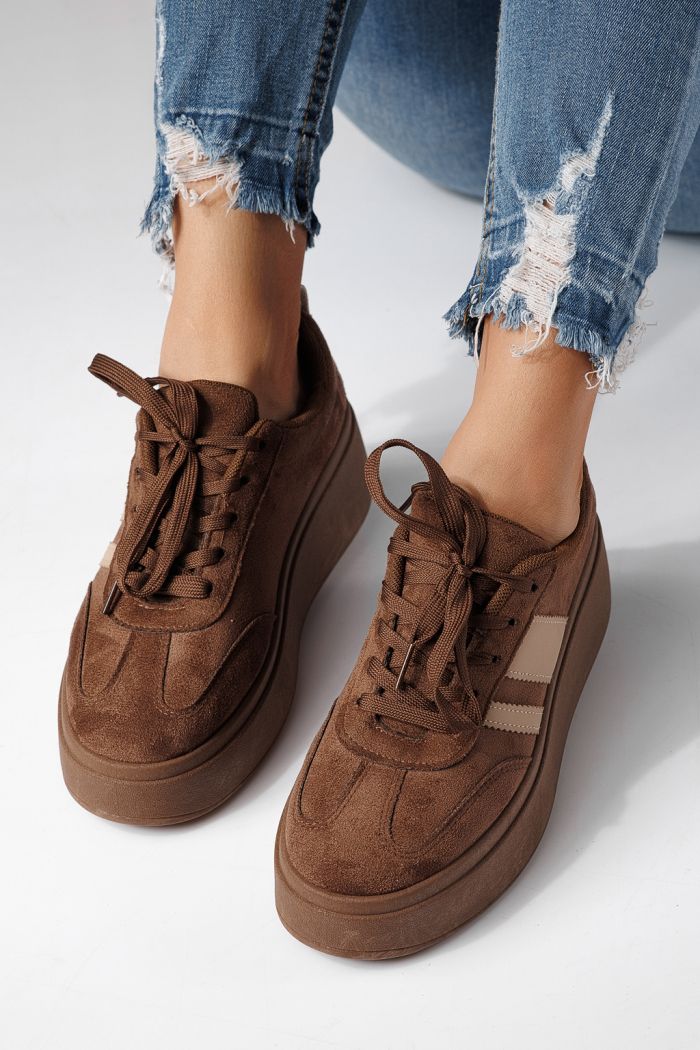 Adidasi dama maro din piele ecologica intoarsa Diana #24303