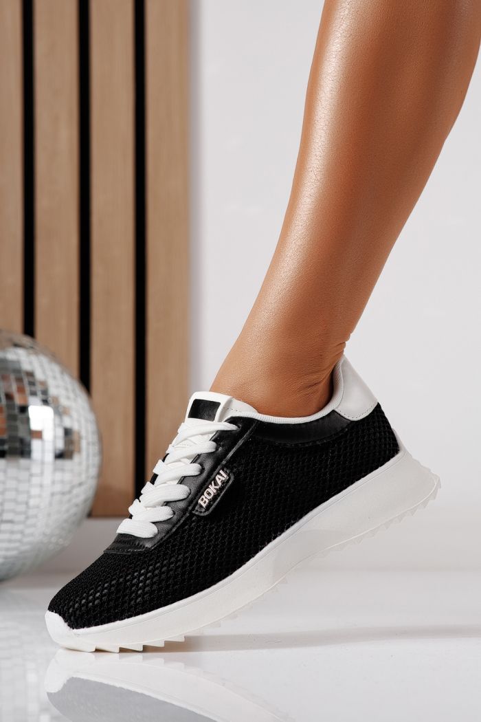 Adidasi dama negri din material textil Elah #24464