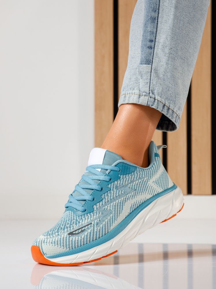 Adidasi dama verzi din material textil Luisa #24560