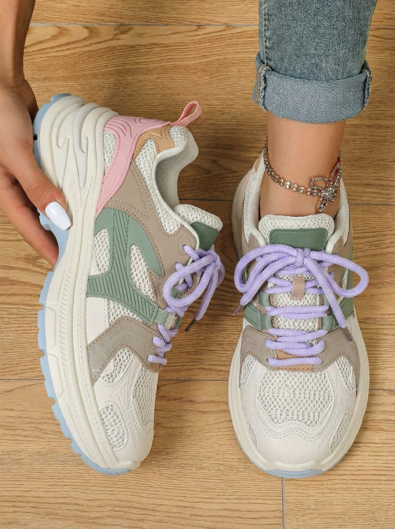 Adidasi dama bej  din piele ecologica Amber #24522