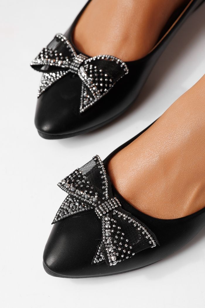 Balerini dama negri din piele ecologica Linnea #25111