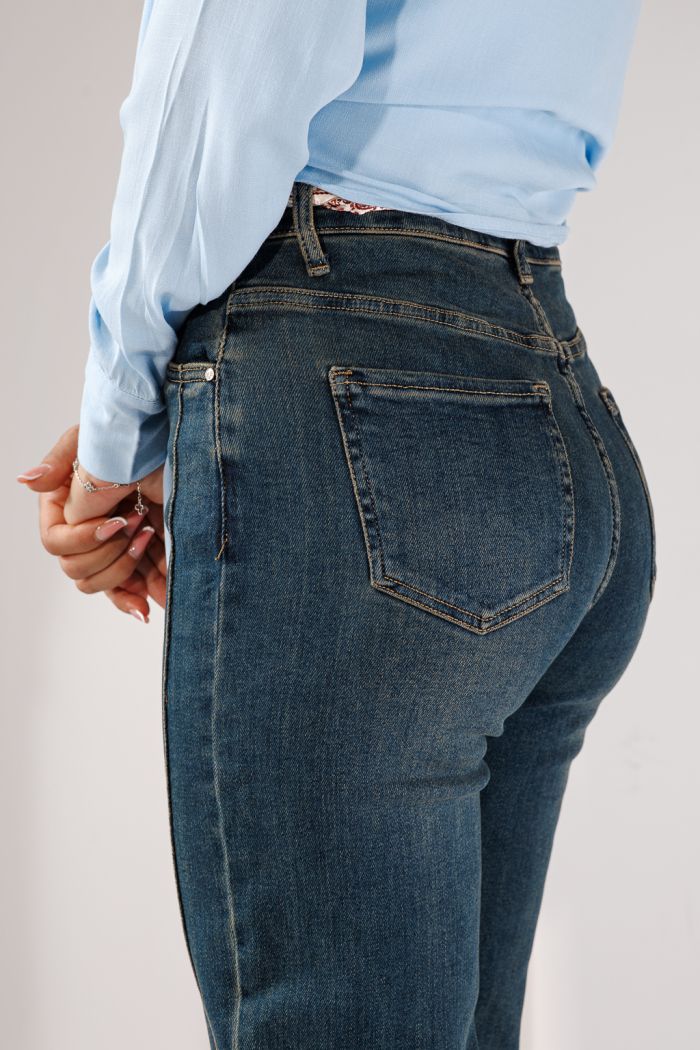 Blugi Skater Fit Dama Isara Albastri #A1436