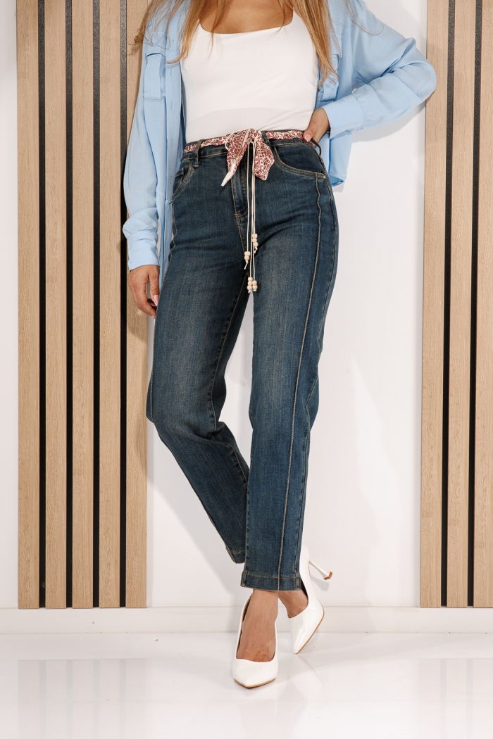 Blugi Skater Fit Dama Isara Albastri #A1436