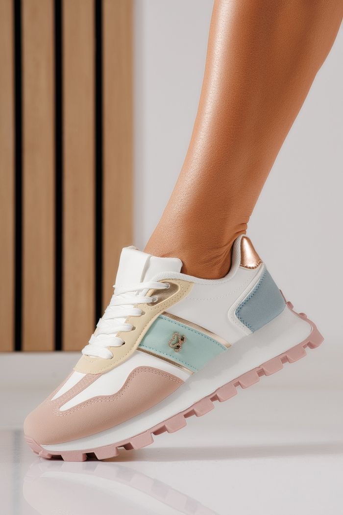 Adidasi dama multicolor din piele ecologica Aelyra #30170
