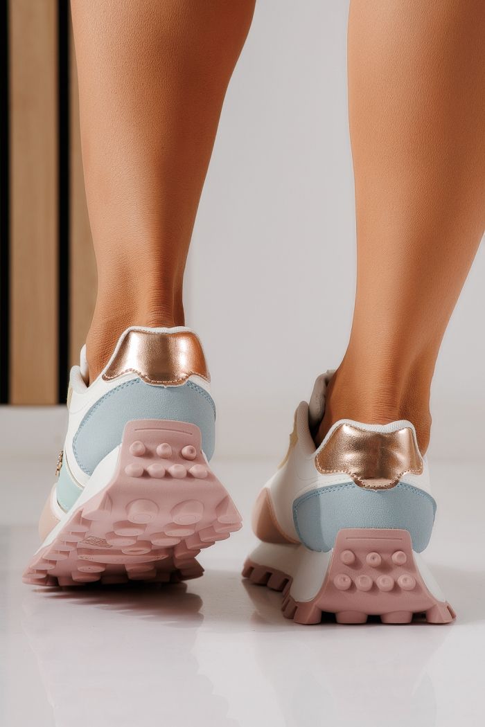 Adidasi dama multicolor din piele ecologica Aelyra #30170