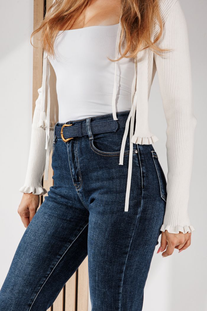 Blugi MomFit Dama Rina Albastri #A1462