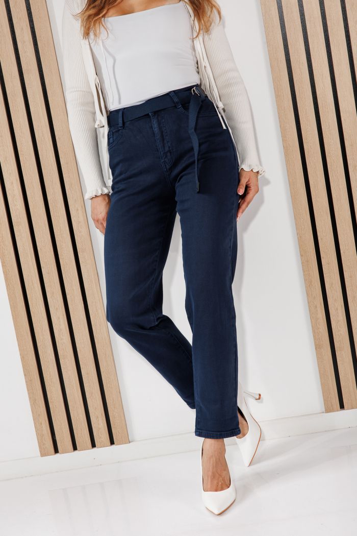 Blugi Baggy Fit Dama Sarah Albastri #A1464