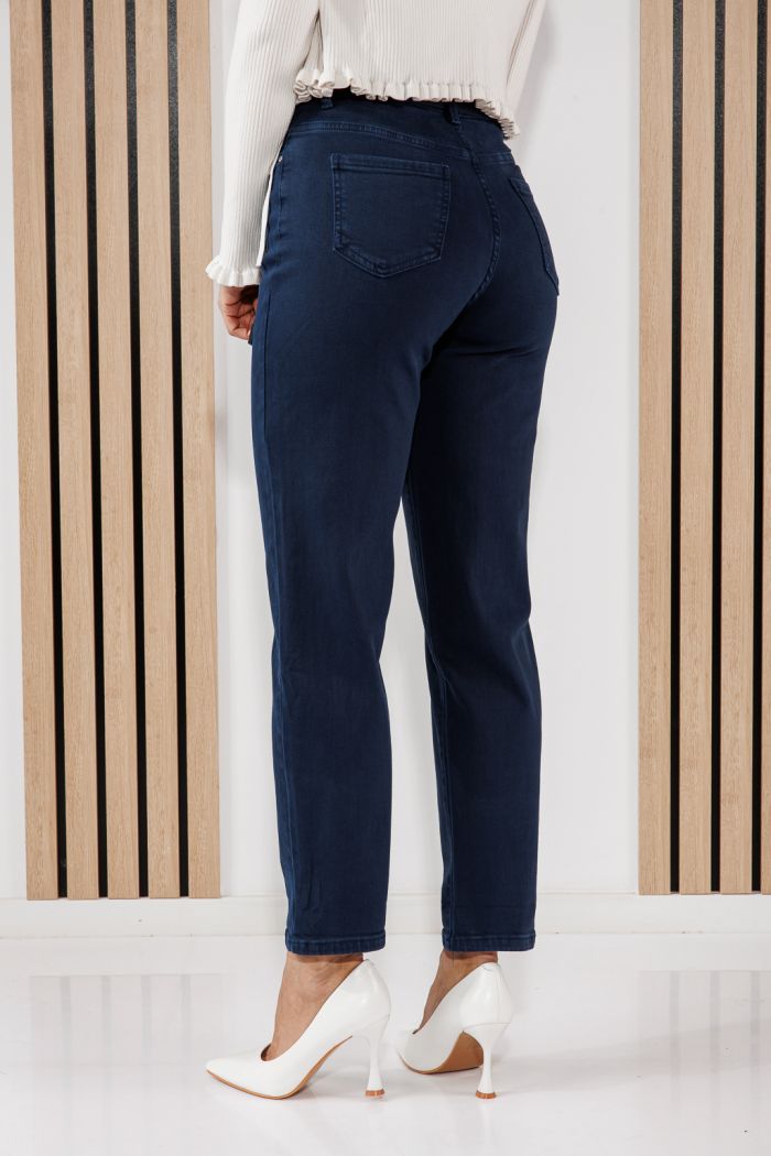 Blugi Baggy Fit Dama Sarah Albastri #A1464