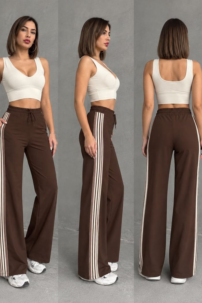 Pantaloni Sport Dama Zola maro #A1497