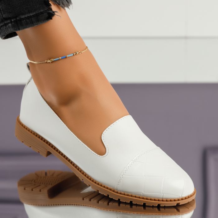 Alkalmi cipő fehér Rosalie #4712M