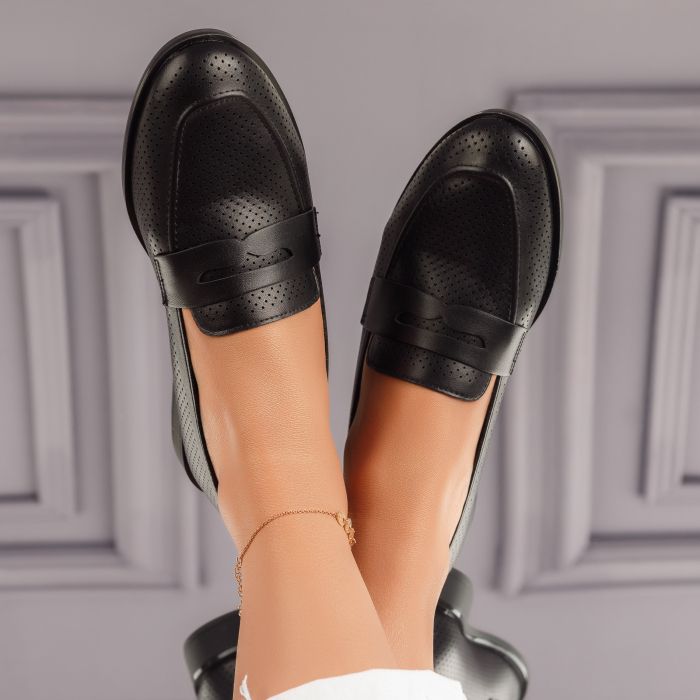 Pantofi Casual Dama Ellison Negri #4776M