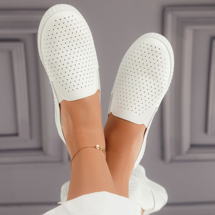 Alkalmi cipő fehér Paloma #4798M