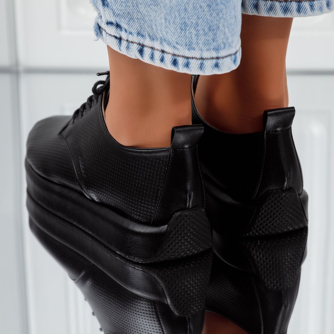 дамски ежедневни обувки Chloe черен #5079M