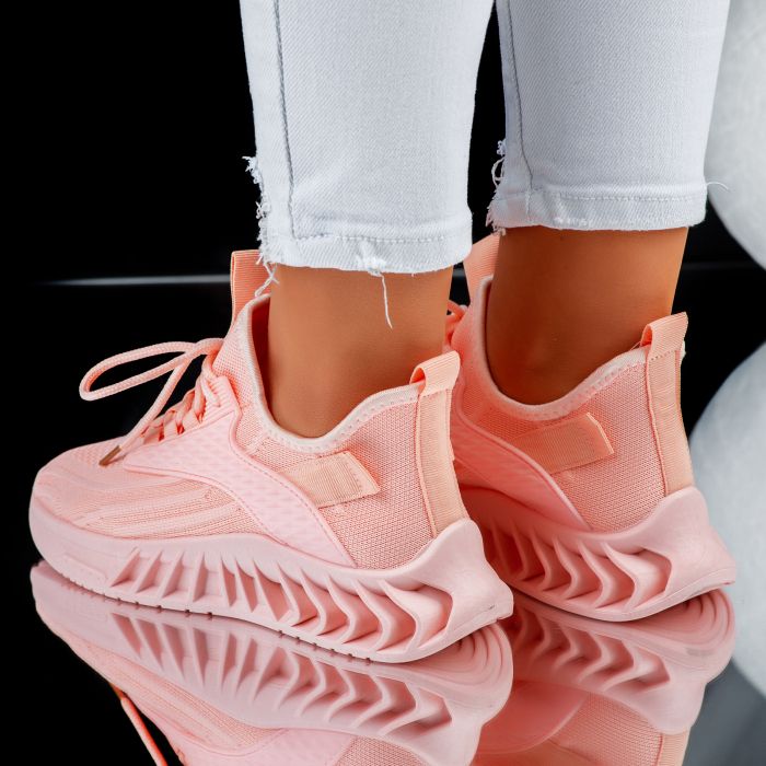Дамски спортни обувки Otilia розово  #6471M