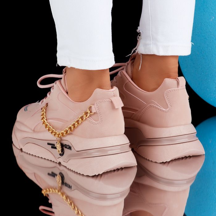 Дамски спортни обувки Isadora розово #6905M