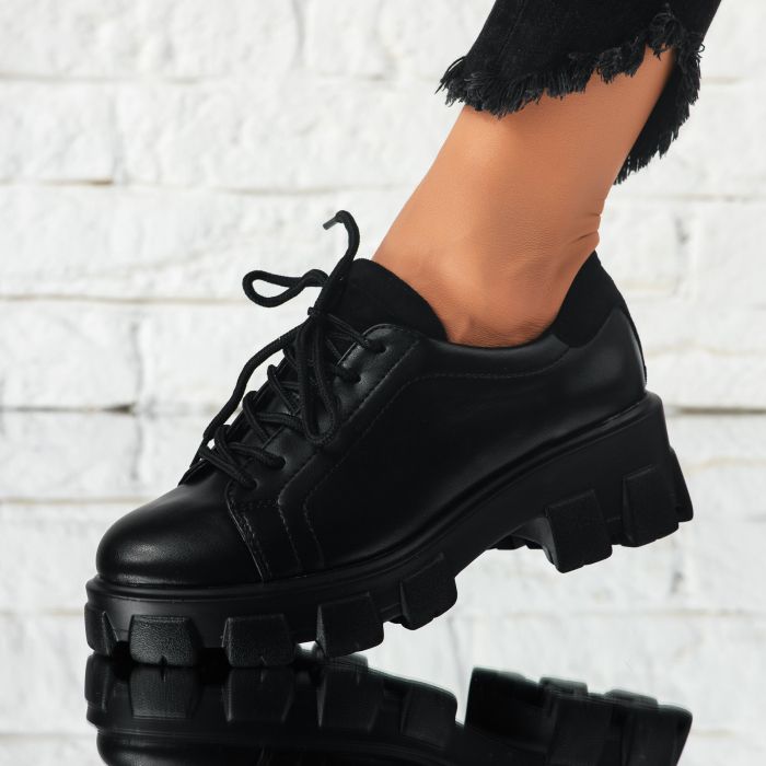 Дамски ежедневни обувки Yvaine Черен #7104M