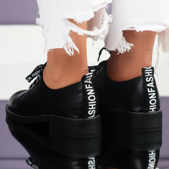 Дамски ежедневни обувки Naira Черен #7045M