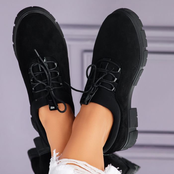 Alkalmi cipő Fekete  Querina #7095M