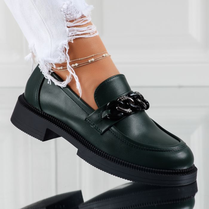 Alkalmi cipő Zöld  Artemis #7361M