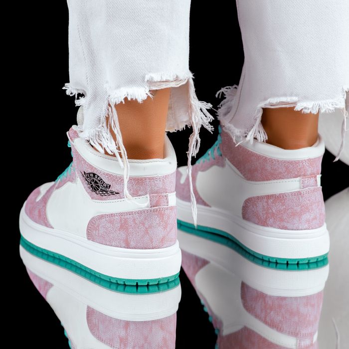 дамски спортни обувки Marie7 бял #8368M