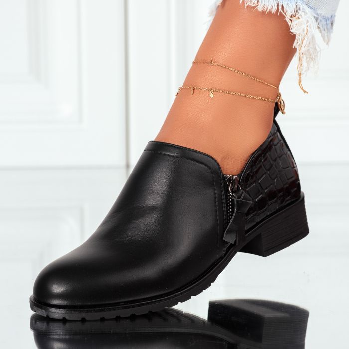 Pantofi Dama Casual Kate Negre #9228