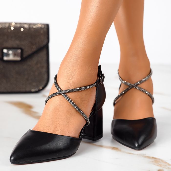 Pantofi Dama cu Toc Luana Negri #13335